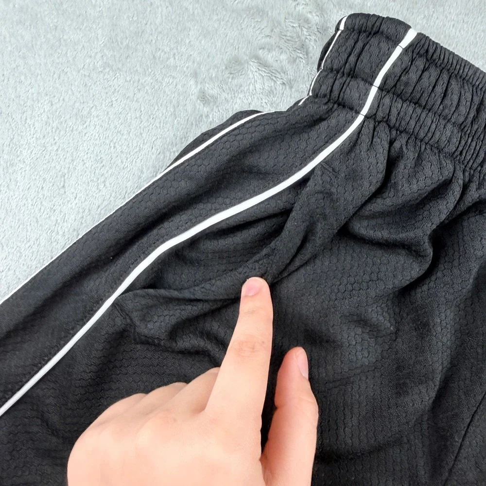 New Balance Kids Black Mesh Athletic Shorts Size 8